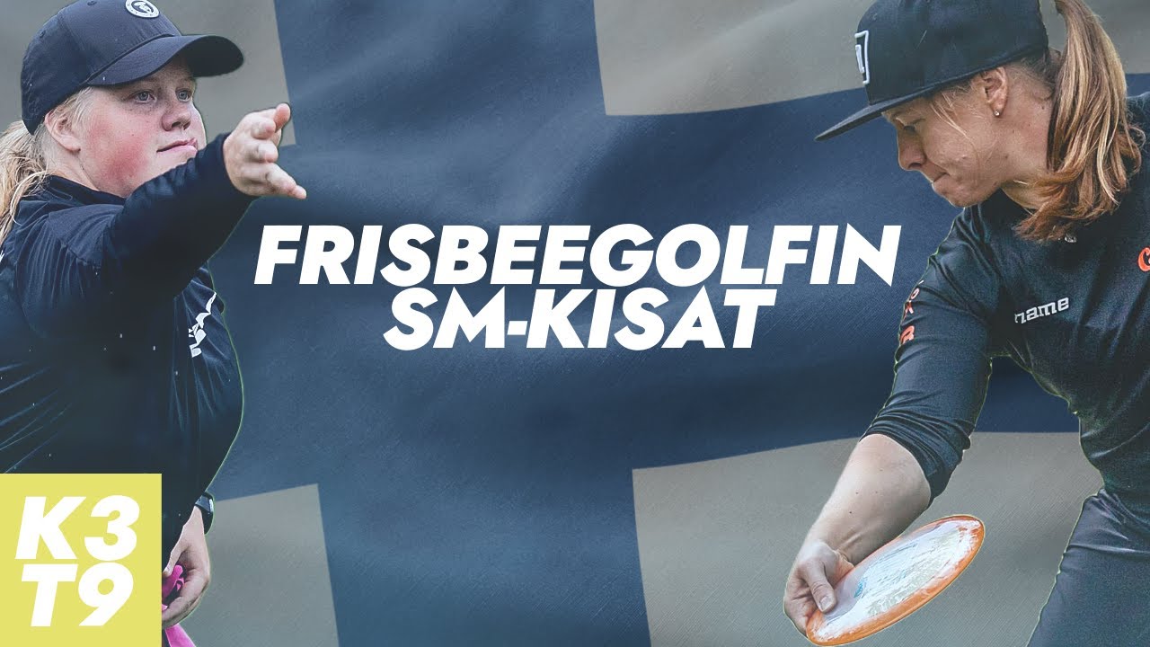 Frisbeegolfin SM 2024 | Naisten luokka | Kierros 3 T9 | Salonen, Laine, Väisänen, Kindstedt