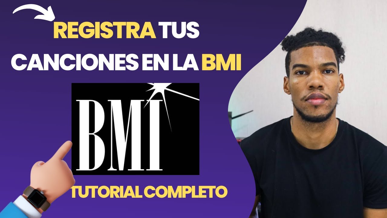 Como REGISTRAR una CANCION en BMI GRATIS [TUTORIAL] ✅ 2022✅