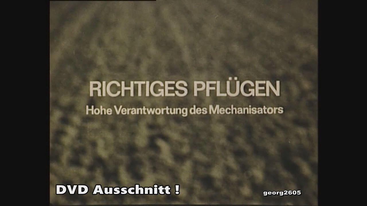 Richtiges Pflügen B-201/B-501/B-550 DVD Nr.26 Ausschnitt !