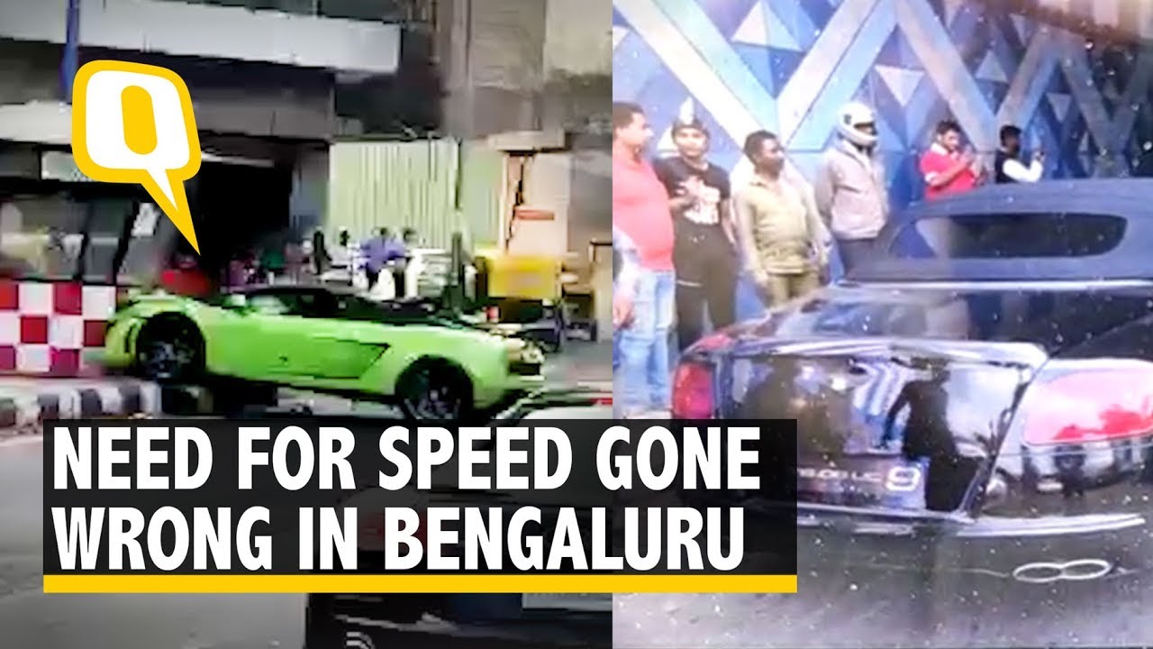 Two Accidents Involving Supercars Rock Bengaluru City | The Quint