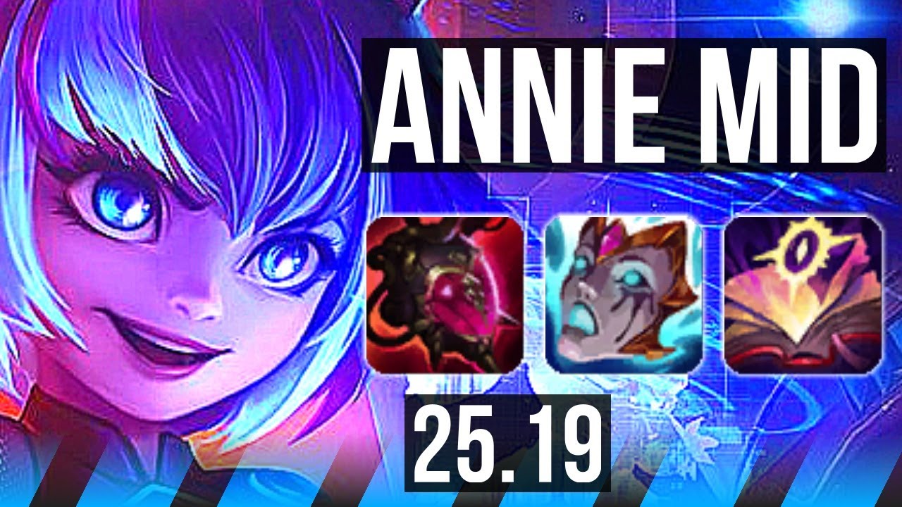 ANNIE vs SYNDRA (MID) | 7/2/11, 800+ games | KR Grandmaster | 25.19