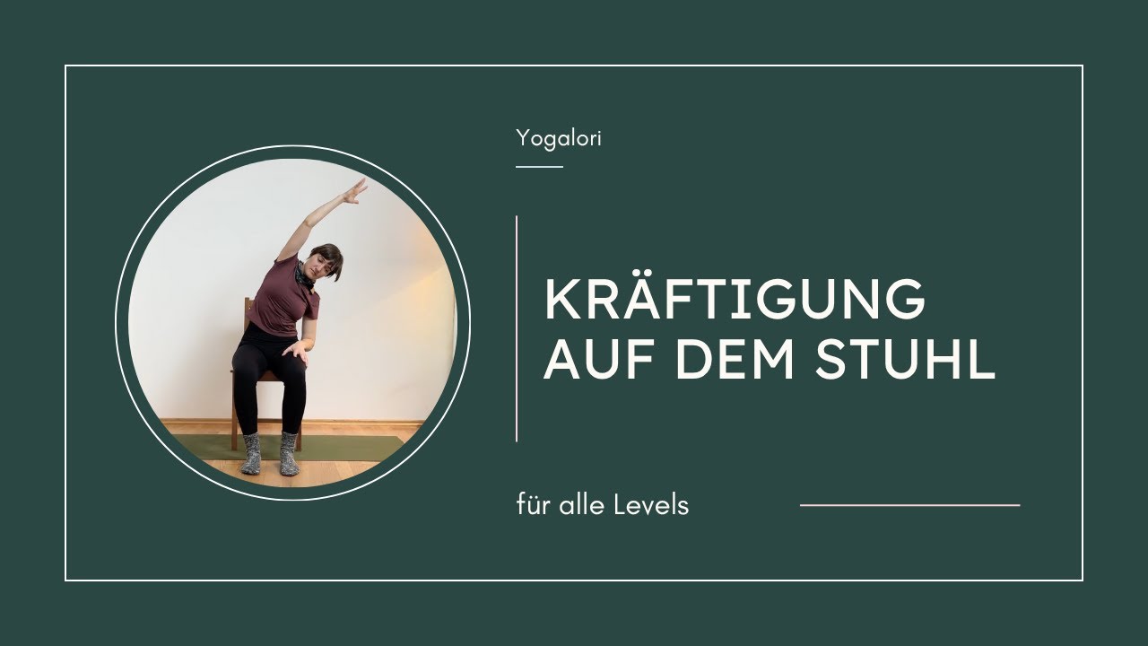 Yogalori | Kräftigung auf dem Stuhl & im Stehen | Yoga für alle Levels 🐕 30 Minuten