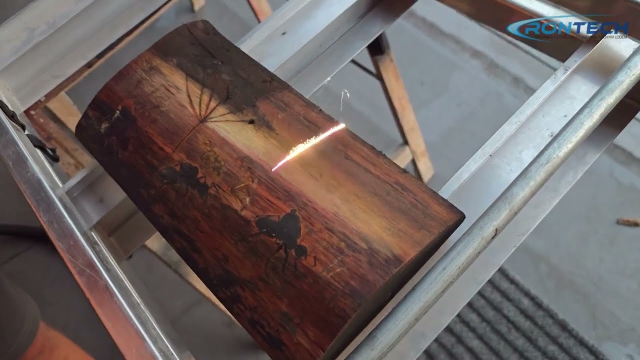 RONTECH czyszczenie laserem/ lasercleaning/ Laserreinigung