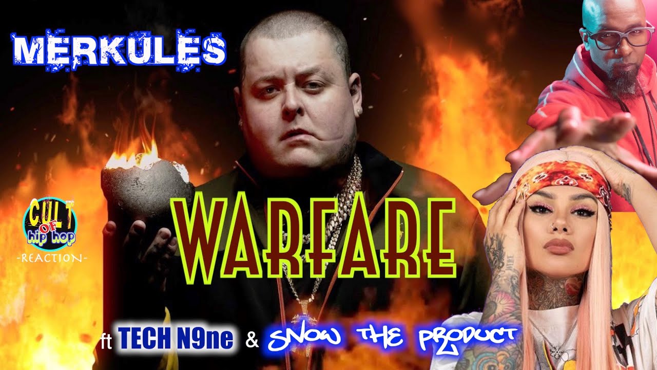 Merkules - Warfare ft Tech N9ne & Snow tha Product reaction