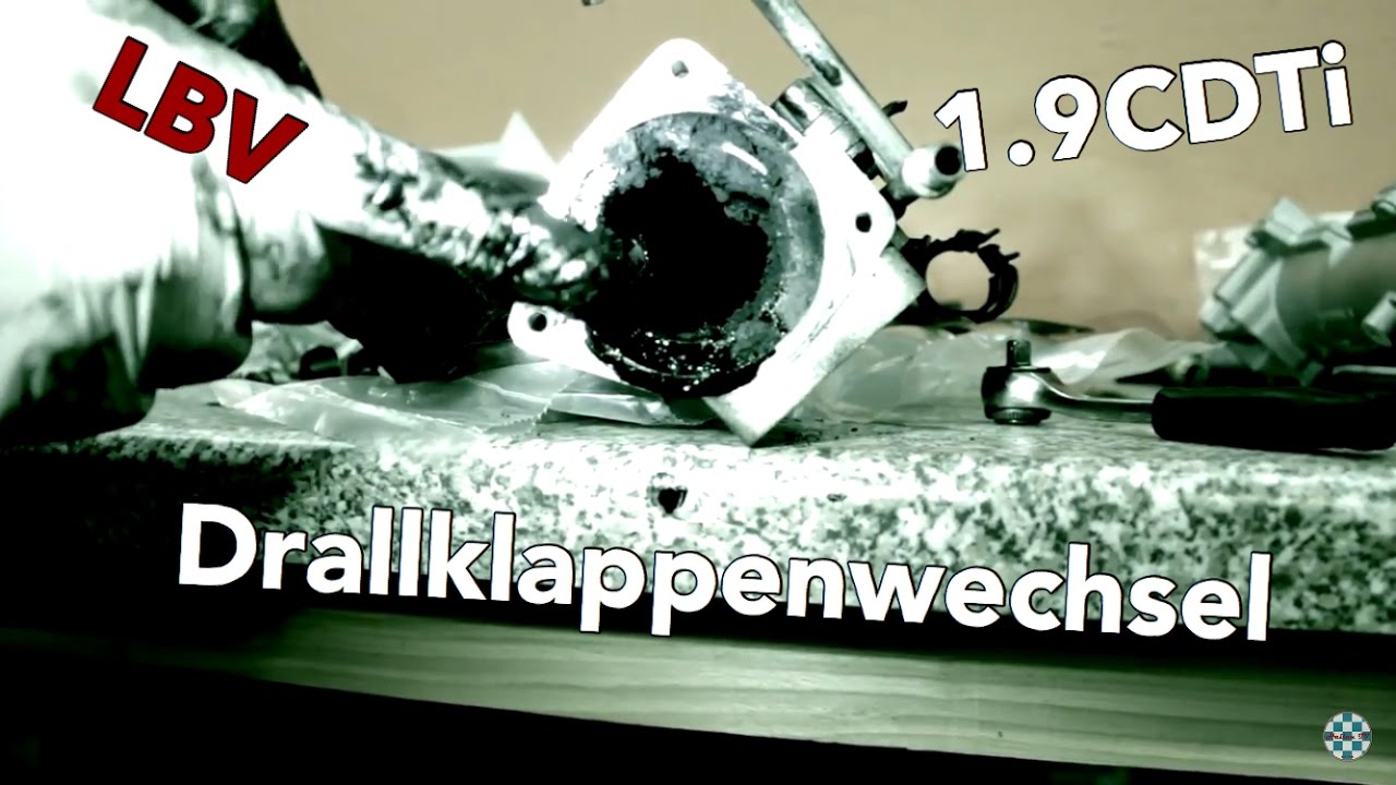 Opel 1.9CDTi Drallklappen- / Saugrohrwechsel inklusive Stellmotor / Z19DTH // Learning by Viewing