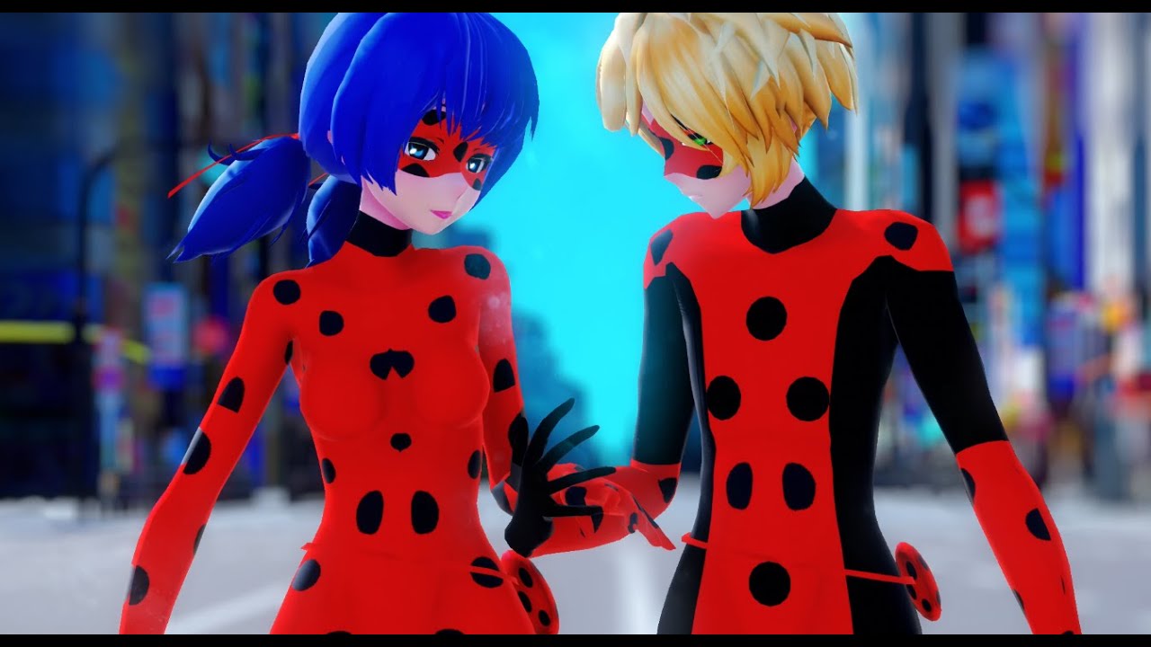 【MMD Miraculous】Go Again!【Ladybug×Mister Bug】【60fps】