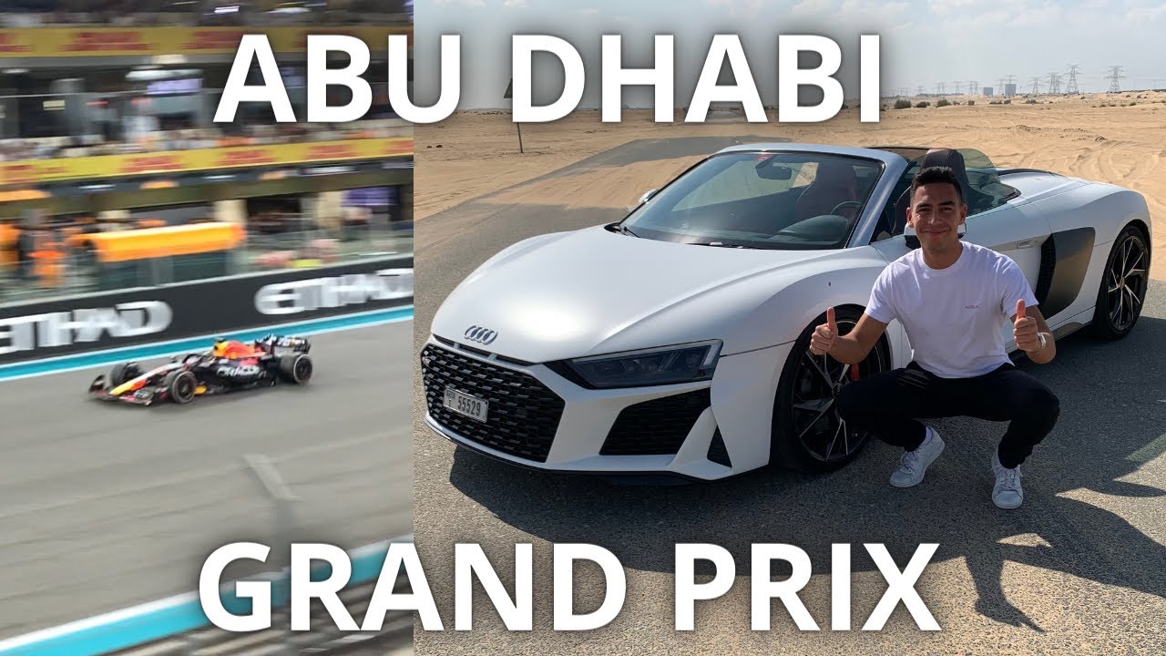 ON VA AU GRAND PRIX D'ABU DHABI EN AUDI R8 SPYDER !
