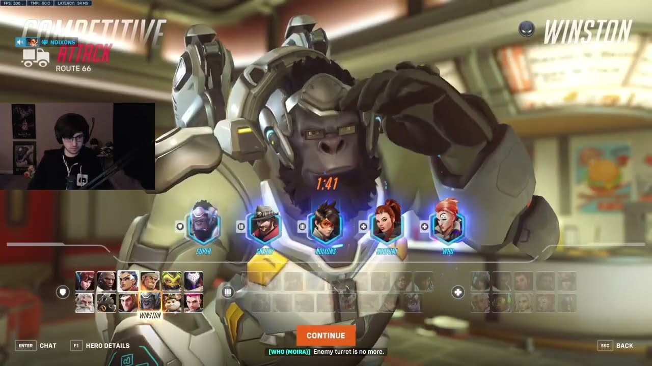 22K DMG! SUPER INSANE WINSTON + SIGMA GAMEPLAY OVERWATCH 2 SEASON 9