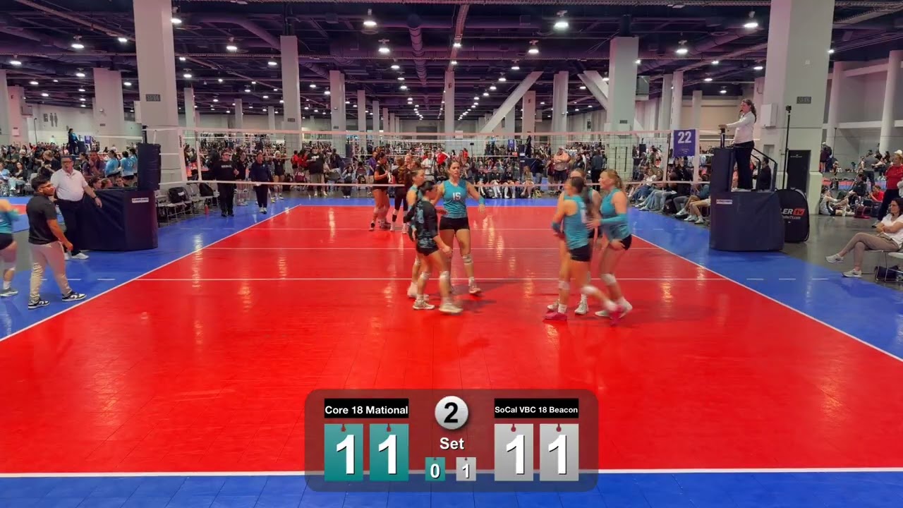 Red Rock Rave vs SoCal VBC 18 Beacon - Set 2