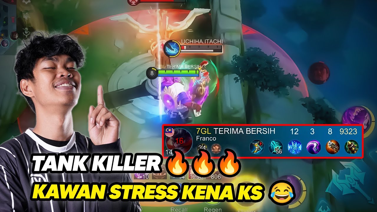 FRANCO BUILD DAMAGE + SKYPIERCER !! TAK LOGIC KAN TAPI DI SINI LOGIK NYA