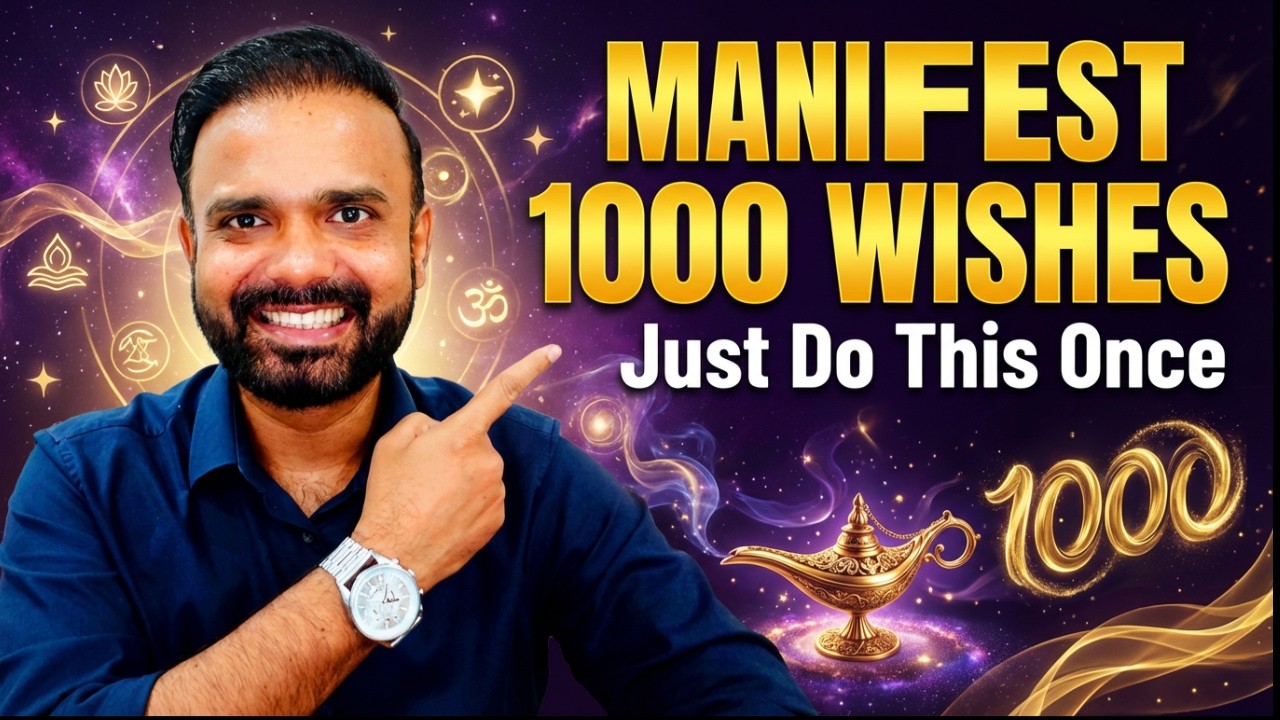 1 Law of Attraction Technique I have Used To Manifest 1000s of Wishes | Best Manifestation Technique
