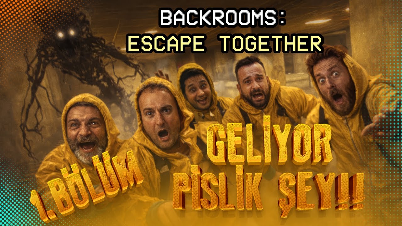 BACKROOMS: ESCAPE TOGETHER / IŞIK TUTUN IŞŞIIKKKK / 1.BÖLÜM