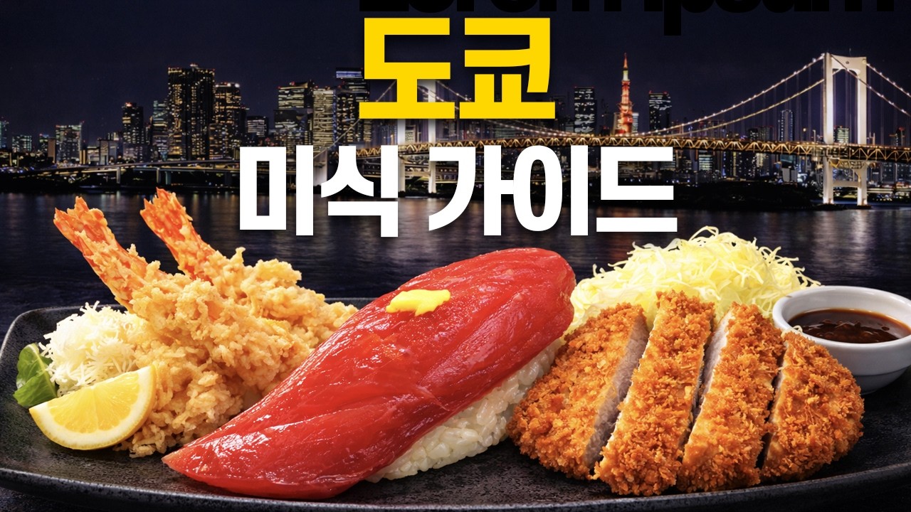 도쿄 여행 가면 꼭 먹어야 할 음식 11 🇯🇵 현지 맛집까지 완벽 정리