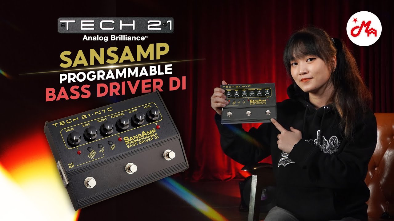 รีวิว Tech 21 SansAmp Programmable Bass Driver DI ตัวจบชองมือเบส !