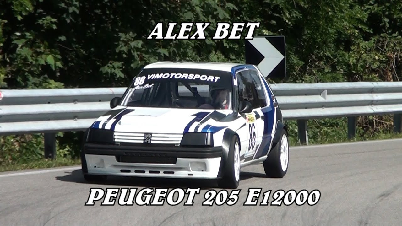 ALEX BET | SALITA ALPE NEVEGAL 2022 | PEUGEOT 205 E1 2000