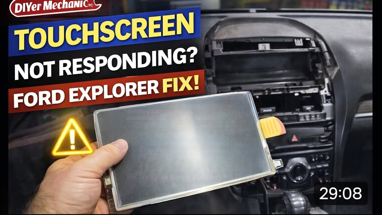 Ford Explorer Touchscreen Not Responding? Replace the Digitizer (2002–2017)