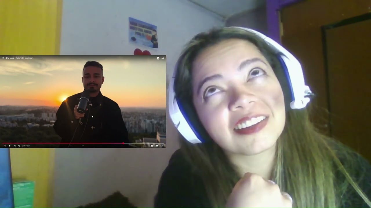 REACCIONANDO A Gabriel Henrique ‐ Fix You