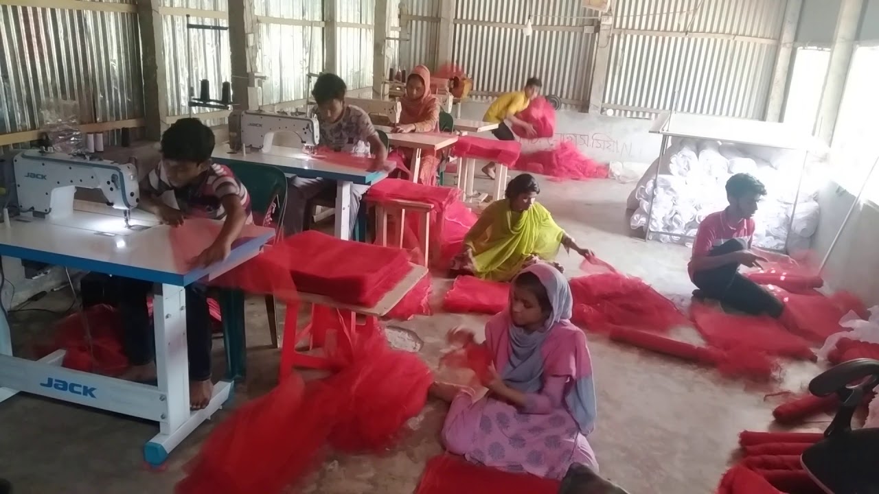 নেট ব্যাগ বানানো, নেট সেলাই, জাহাঙ্গীর নেট, এম জে নেট হাউজ,JAHANGIR net, net toyri,bag,chandona gazi