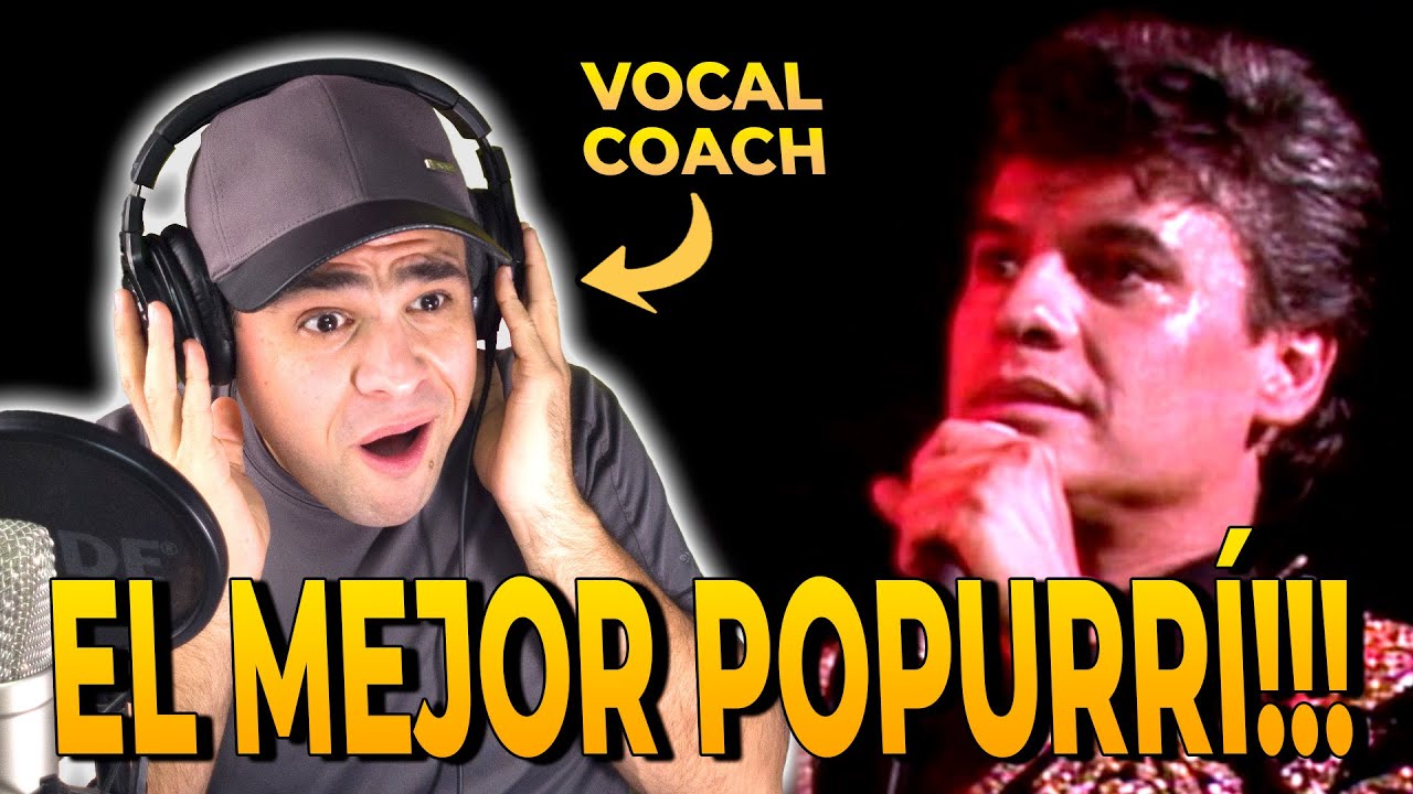 POPURRÍ: CARAY | JUAN GABRIEL | Reacción y Análisis de Vocal Coach
