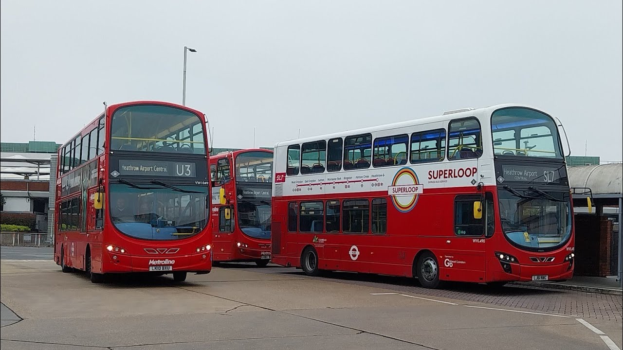 FRV - Superloop route SL7 | West Croydon - Heathrow Central | WVL490 - LJ61 NWC |