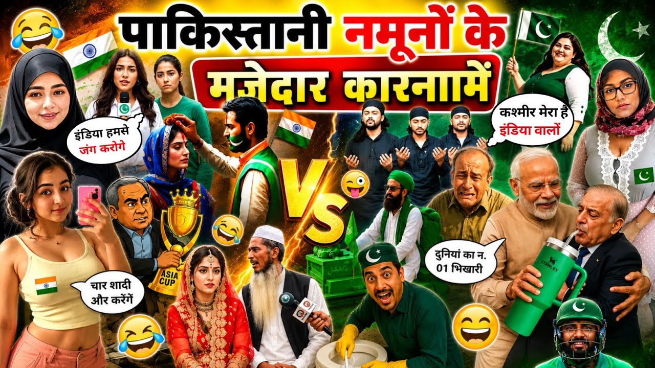 पाकिस्तानी नमूनों के फनी वीडियो😂😜Part-83 || Pakistani Funny Reaction Videos || @PRINCE-ALLROUNDER 