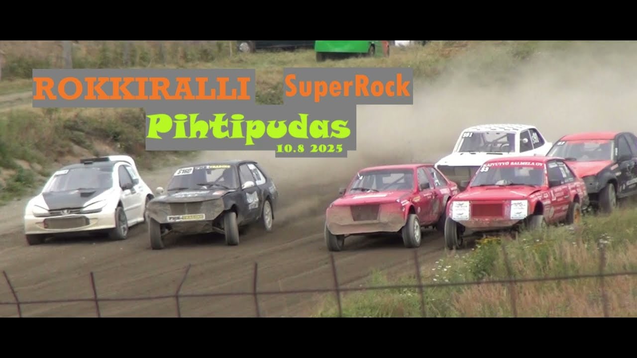 ROKKIRALLI Pihtipudas 10.8 2025 SuperRock Sunnuntai