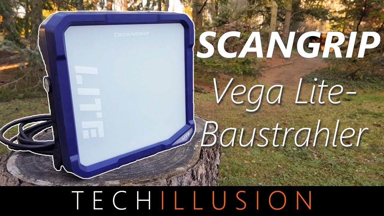 🛠LED-BAUSTRAHLER VEGA LITE 4000 von Scangrip im Test - Scangrip Vega Lite 4000 - Review & Test