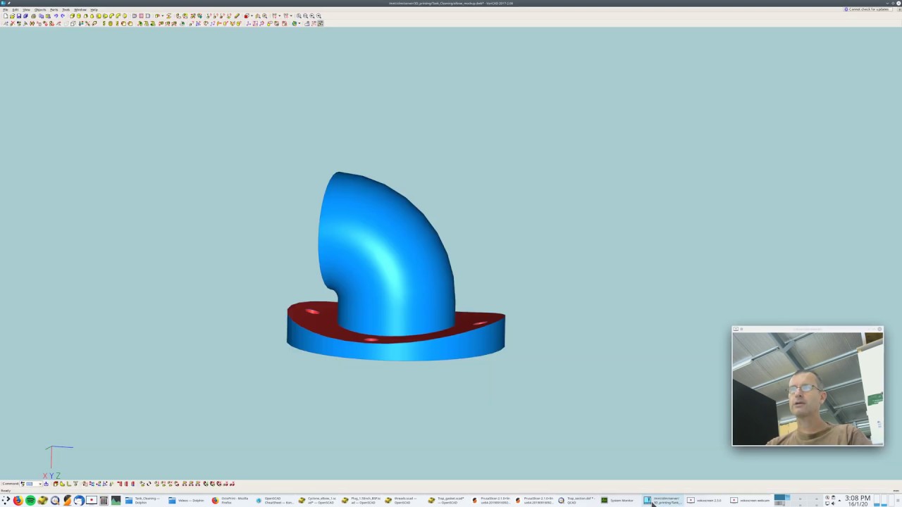 OpenSCAD, importing files, Threads, some more coolness.