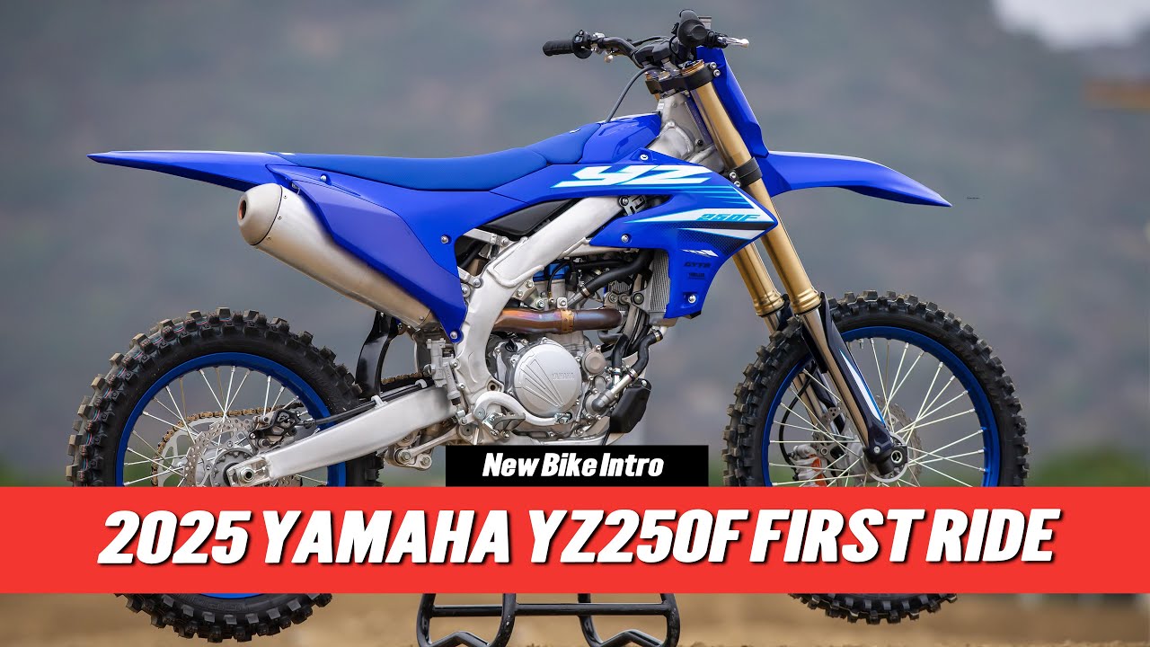 Refined 2025 Yamaha YZ250F Intro with Kenny Day: 