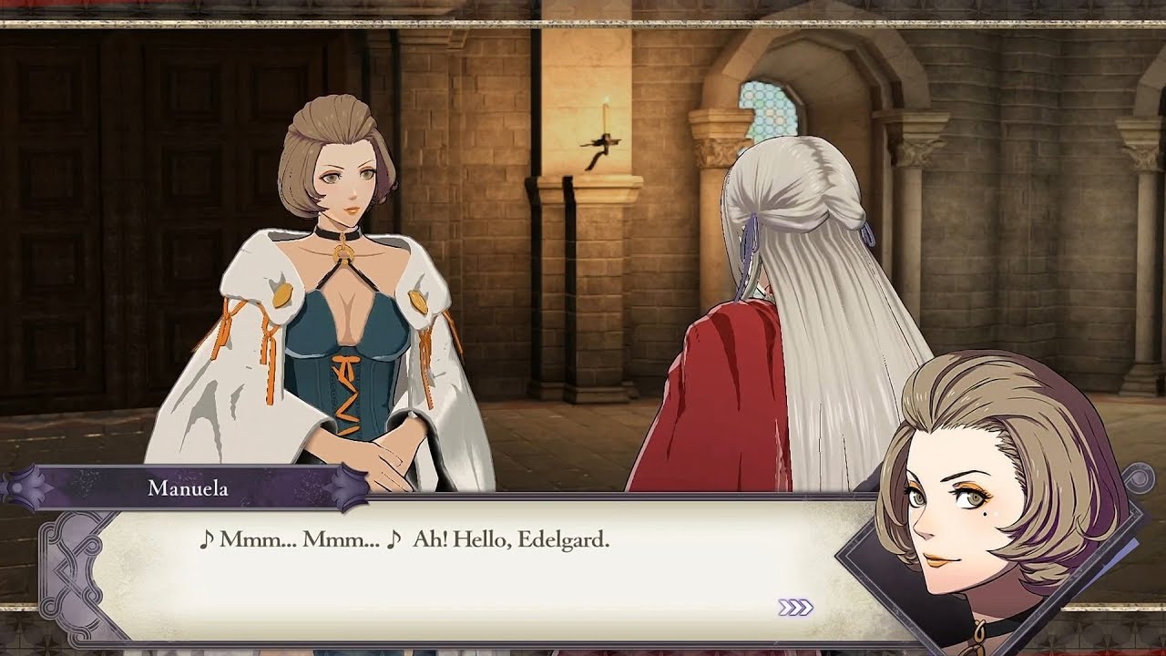Edelgard & Manuela Support Conversations  - Fire Emblem: Three Houses [Switch]