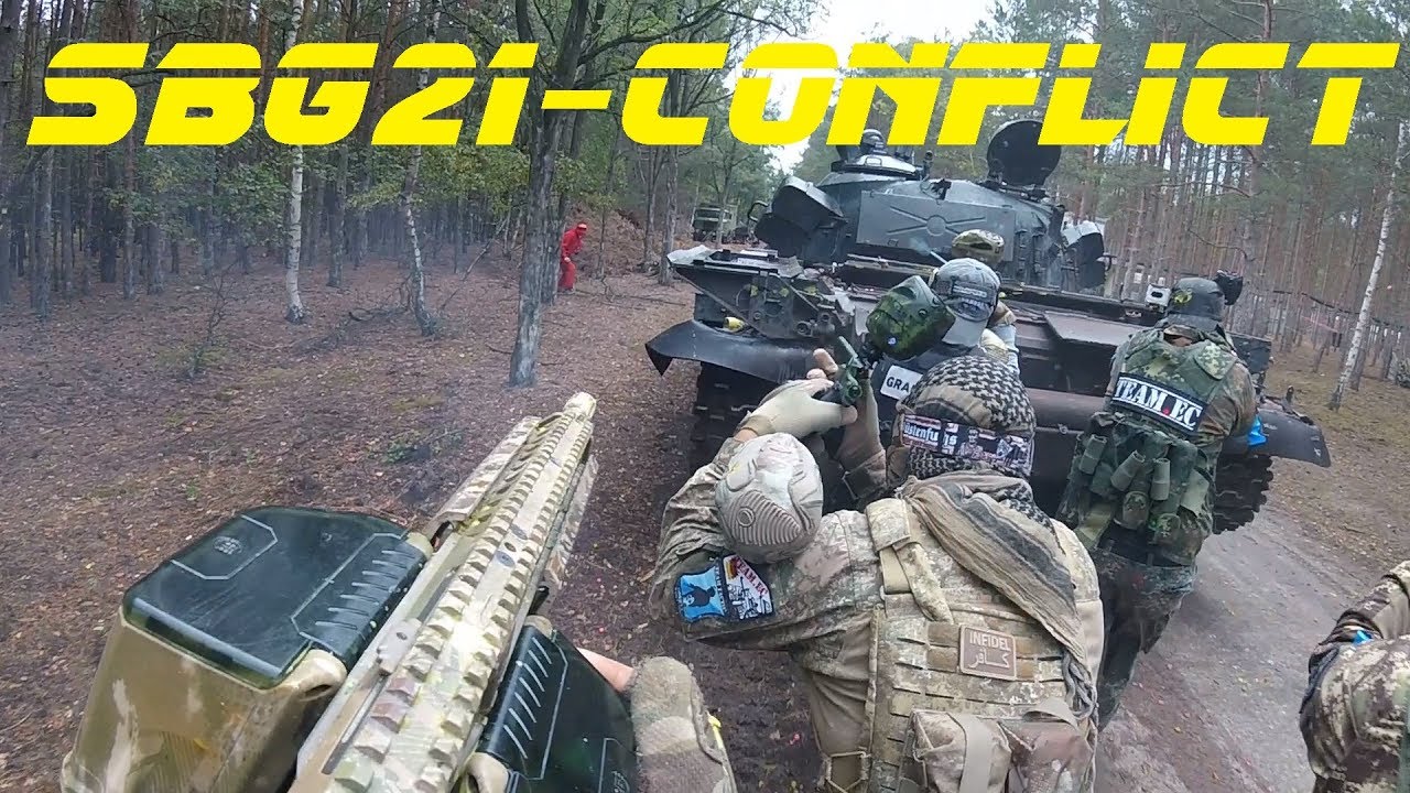 SBG 21 SCENARIO BIG GAME 21 - CONFLICT 2018 Polen PAINTBALL WAR