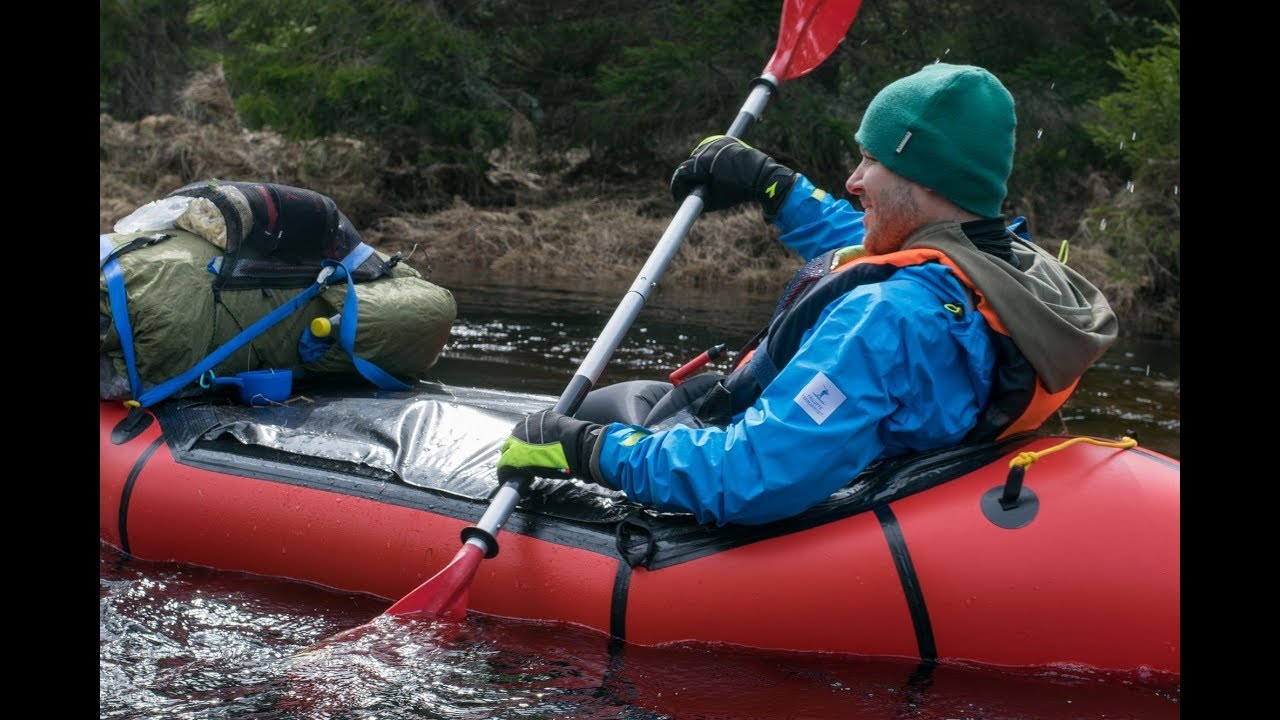 Tre dagar på Nittälven i packraft