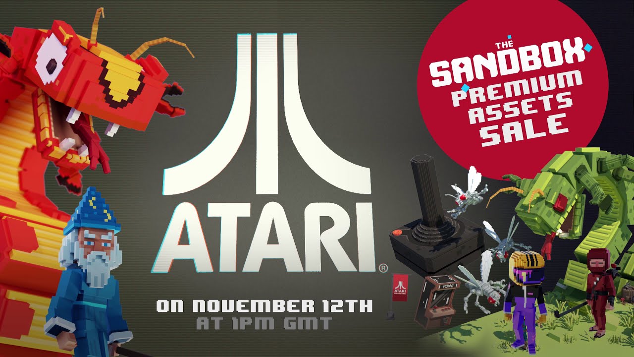 The Sandbox - Atari Premium #NFTs Teaser