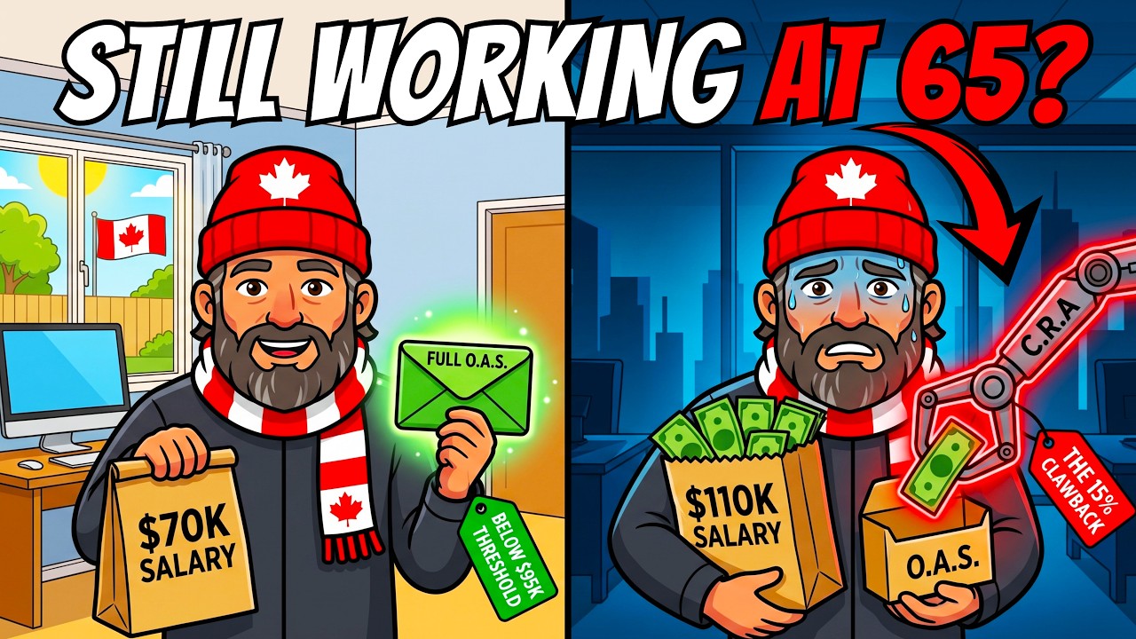 What ACTUALLY Happens to Your CPP, OAS and Taxes If You Work Past 65