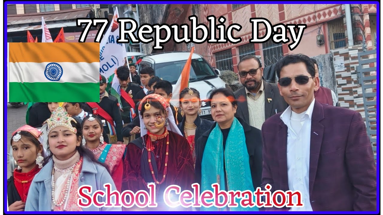 77 Republic Day Celebration in GIC Gopeshwar.🇮🇳🫡.