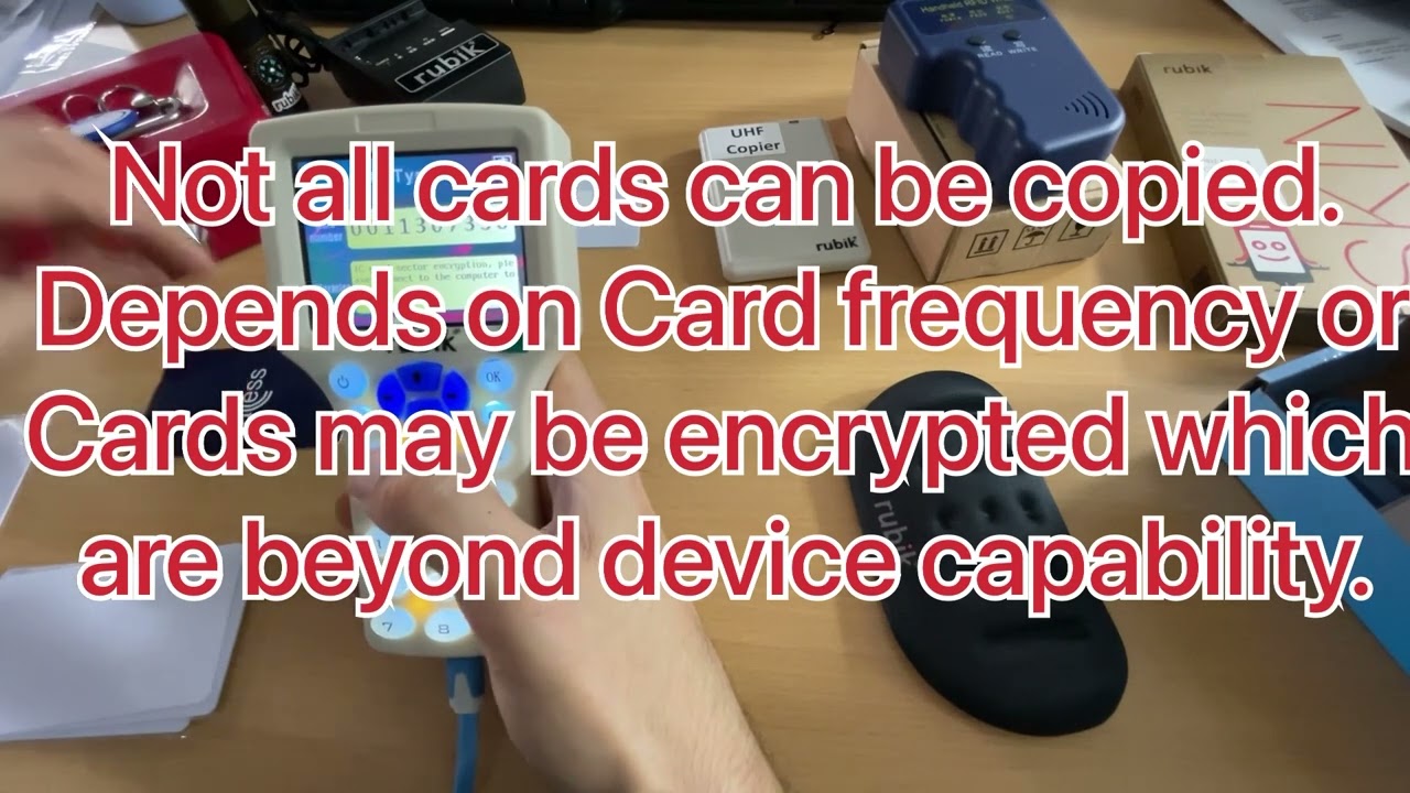 Rubik RFID Cards Reader Writer Copier Cloner Duplicator for Beginners