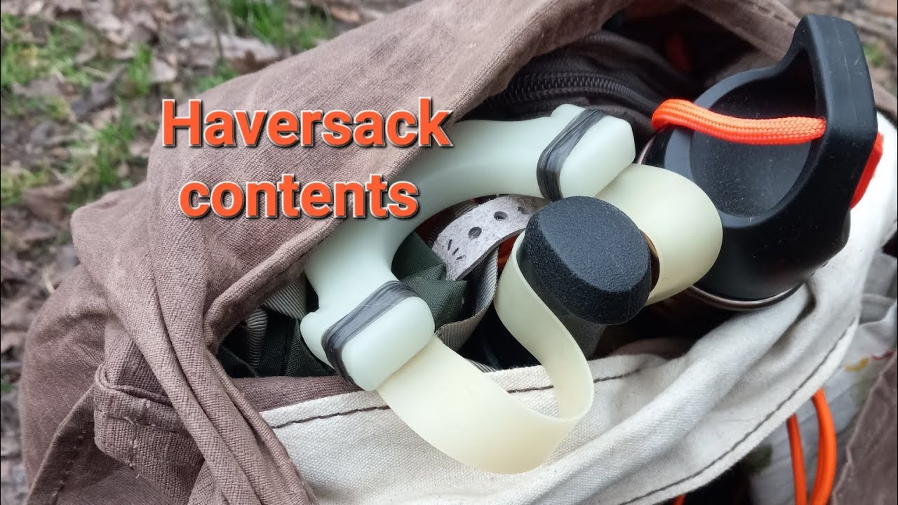 What's in my haversack, basic woods gear