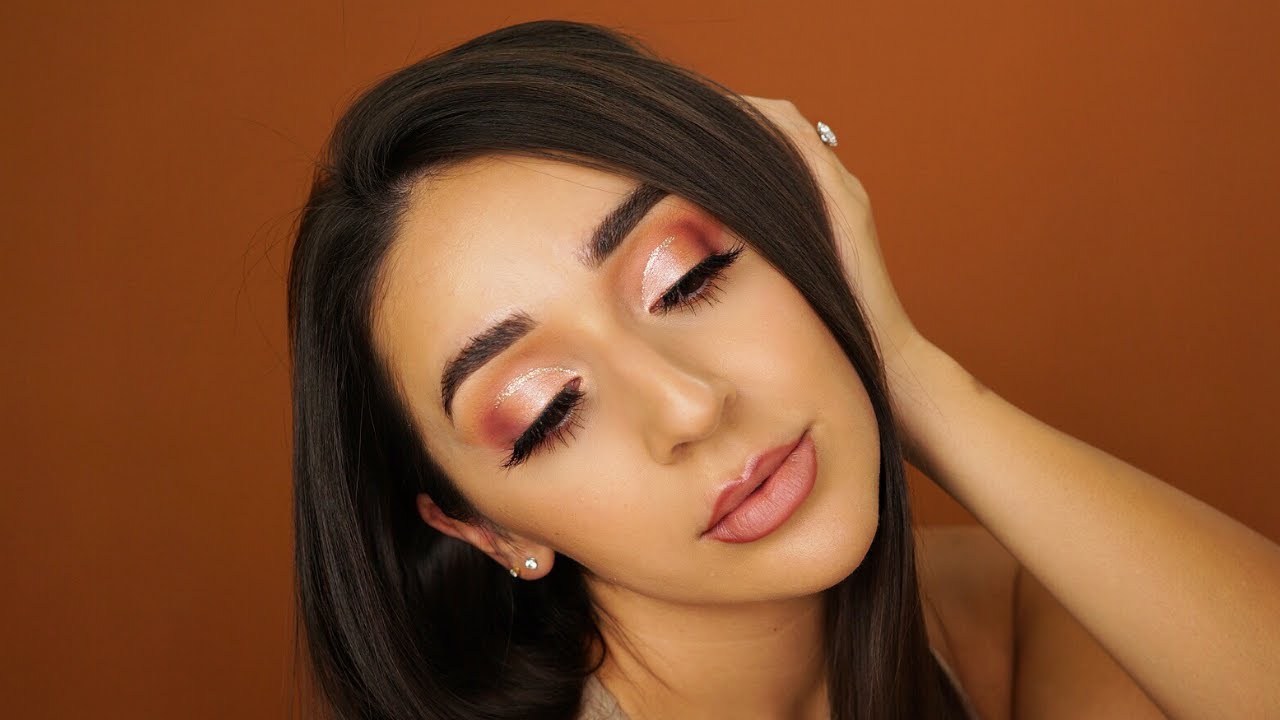 FALL MAKEUP SERIES: ORANGE AND MAROON SMOKEY EYE 🍂🎃