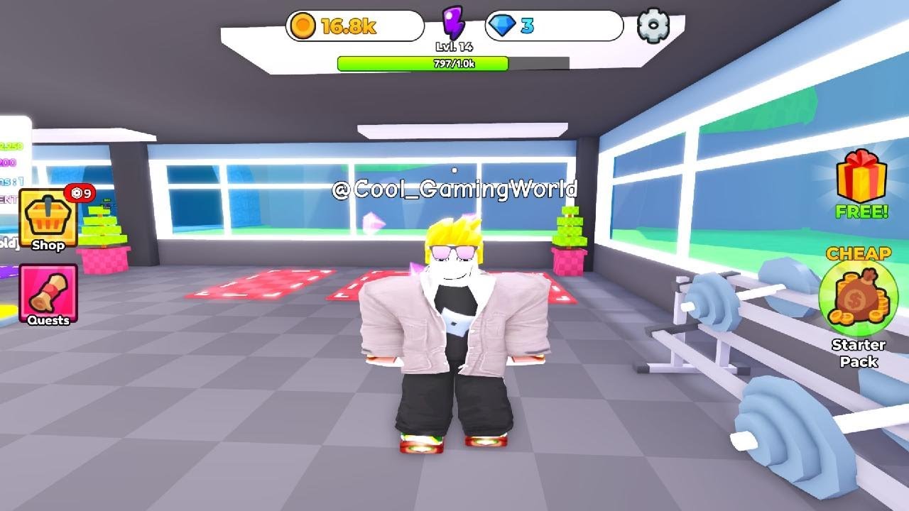 Roblox Build A Gym Tycoon PS5 Part 2
