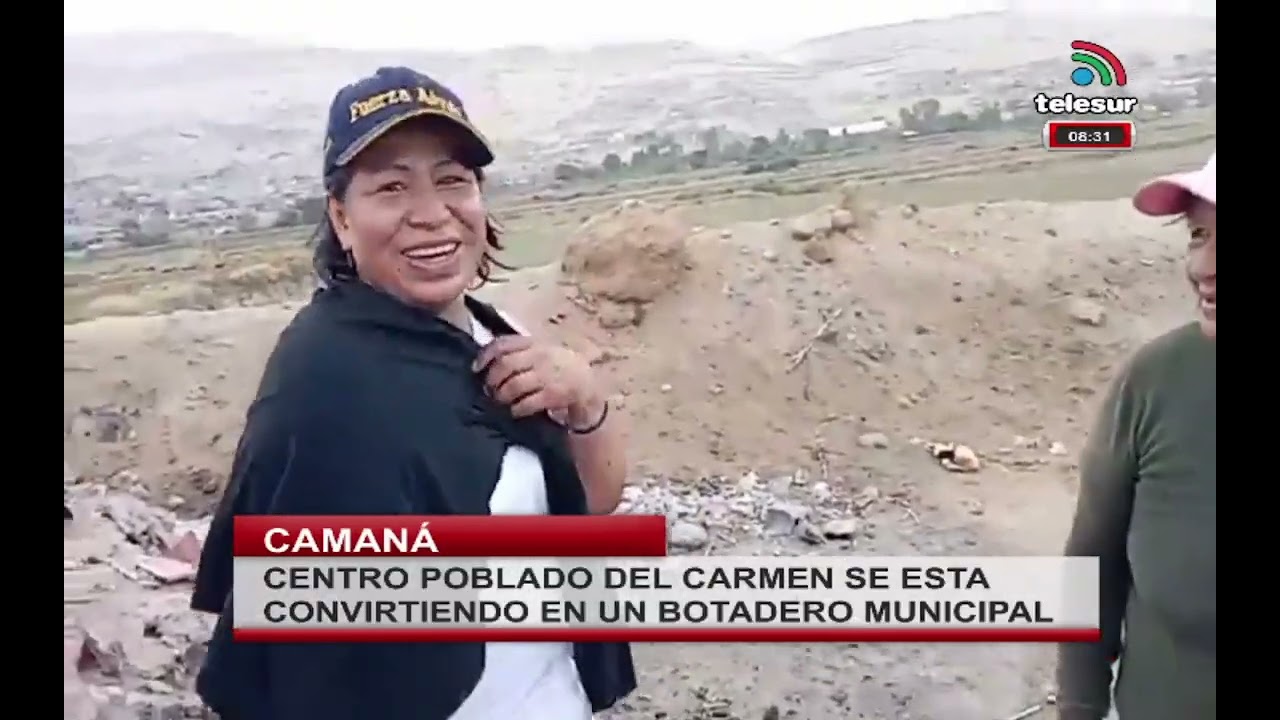 CENTRO POBLADO DEL CARMEN SE ESTA CONVIRTIENDO EN UN BOTADERO MUNICIPAL - #camana