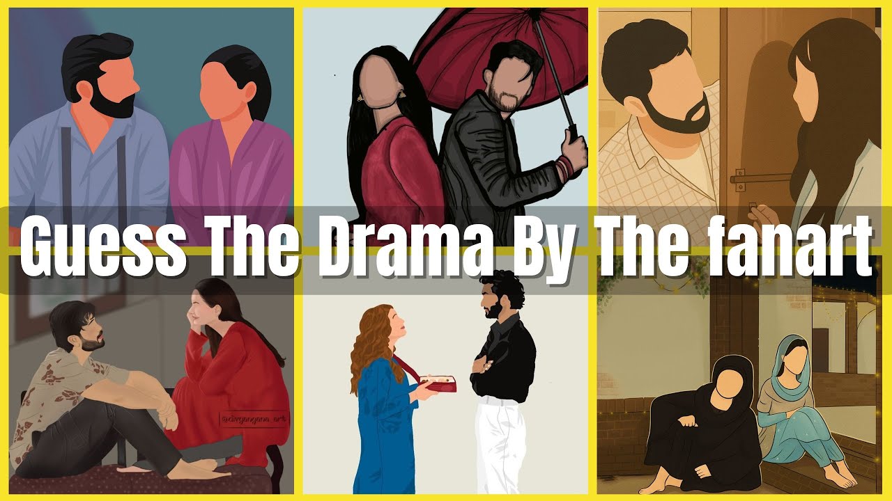 Guess The Pakistani Drama By Fanart | Pakistani Drama Quiz | Funquestic