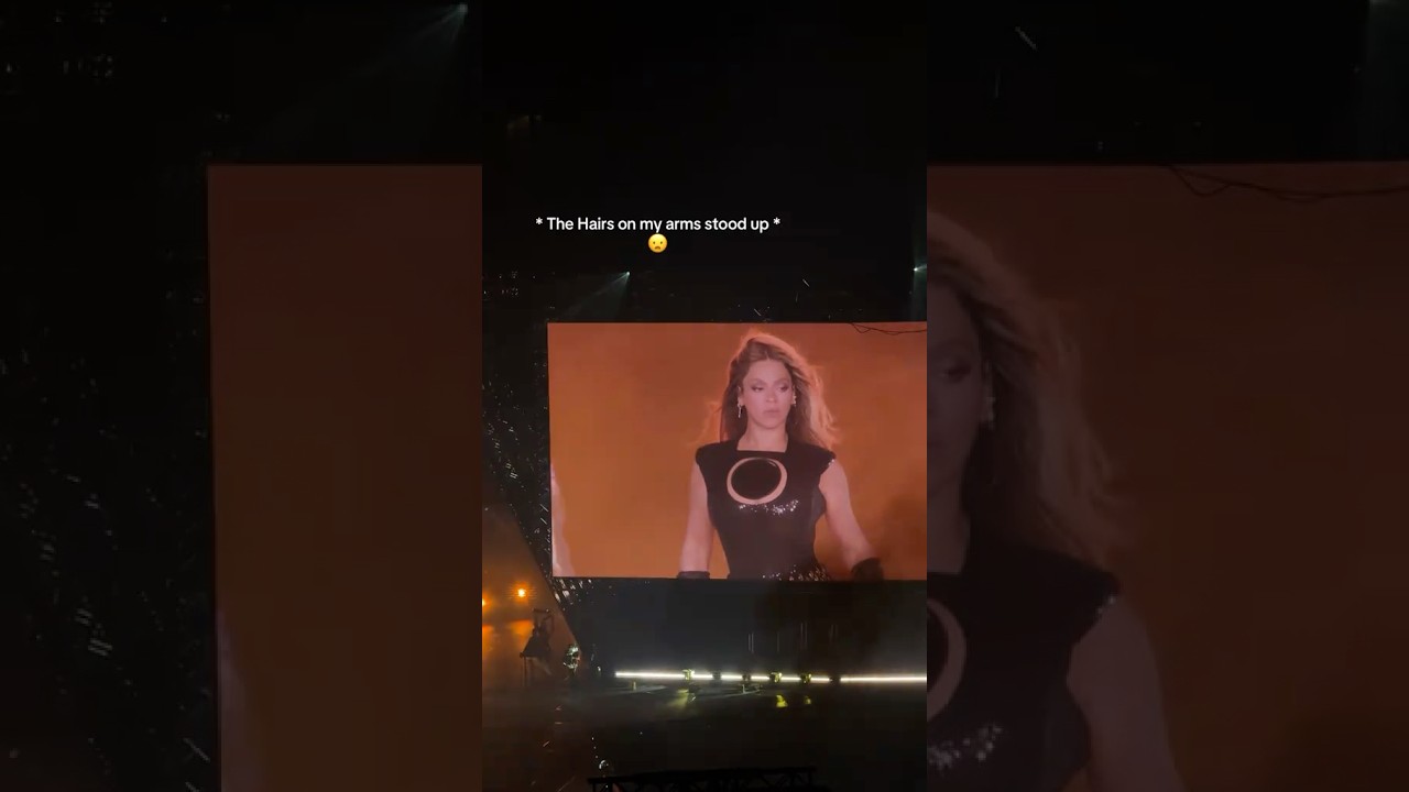 Beyonce cozy intro she&rsquo;s killing it🔥🐝 #beyonce #cowboycartertour #shorts