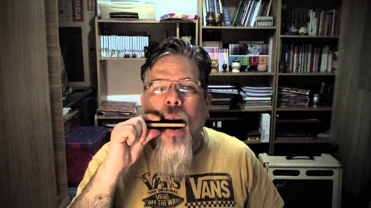 My Baby intro -  tutorial para armonica en "Bb" - Gustavo Lazo