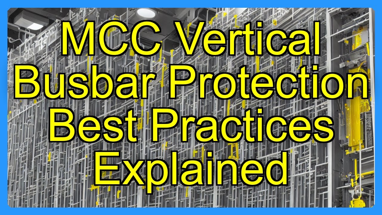 MCC Vertical Busbar Protection Best Practices Explained