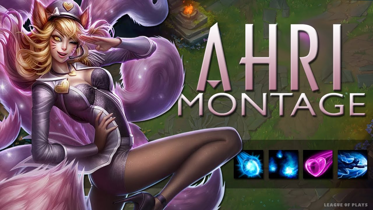 Ahri Montage #1 - Best Outplays s7 (League Of Legends)