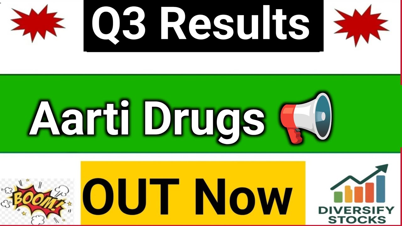 Aarti Drugs Q3 Results 2026 | Aarti Drugs share latest news | Aarti Drugs Results Today
