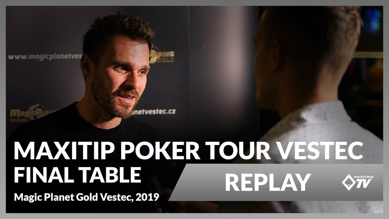 SPTV LIVE: Maxitip Poker Tour (Magic Planet Vestec)