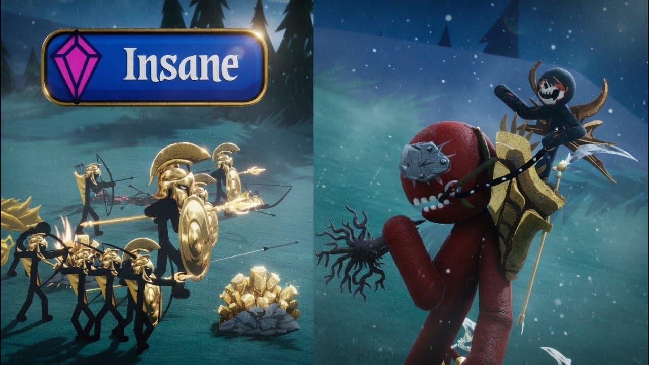 Mission 356 | Insane difficulty | Stick War Legacy