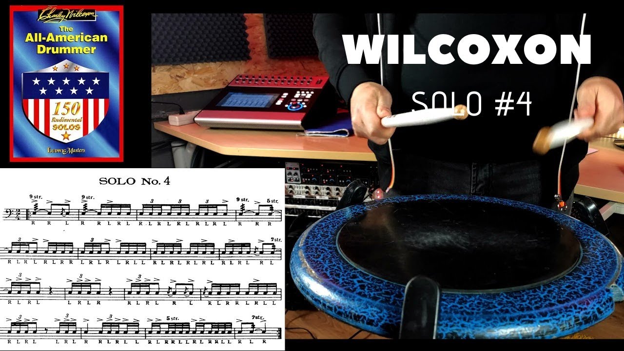 Solo #4 - Charley Wilcoxon - 150 Rudimental Solos
