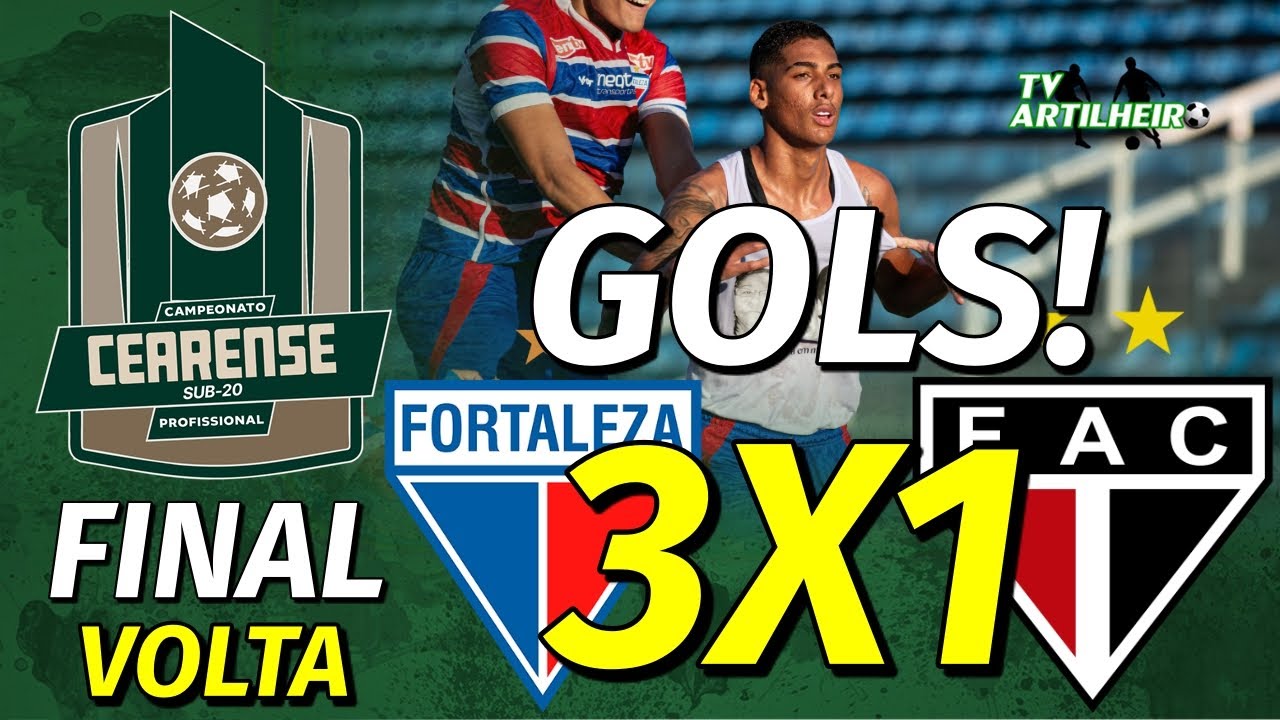 [Cearense S20 '25] Final | Volta | Fortaleza 3 X 1 Ferrovi&aacute;rio | GOLS! | TV ARTILHEIRO